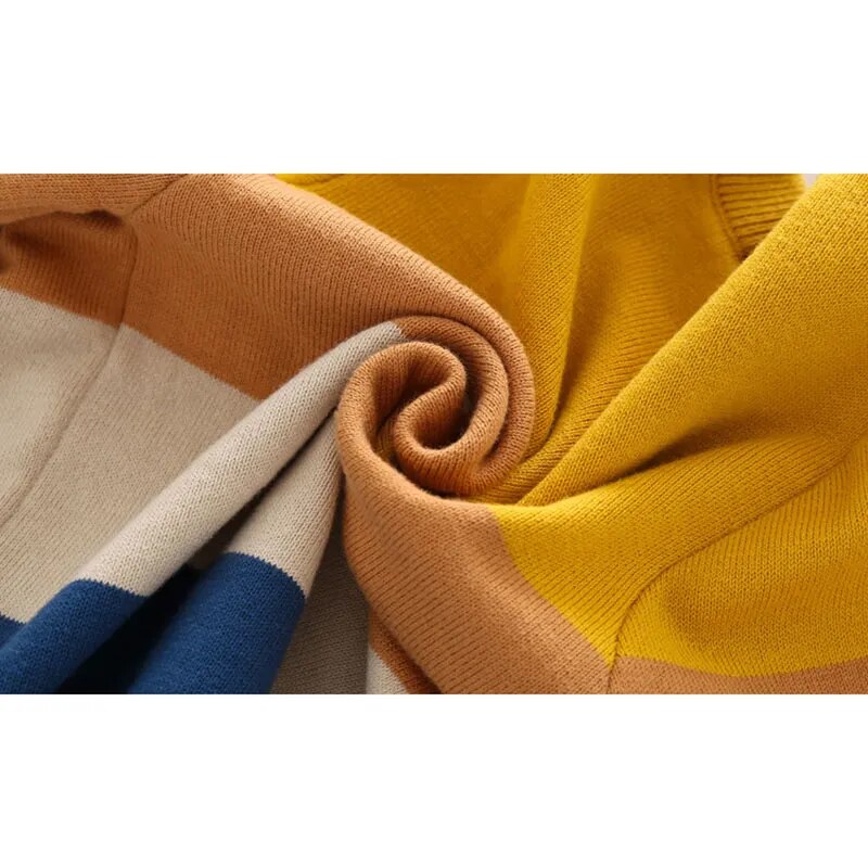 Boys Crew Neck Animal Sweater