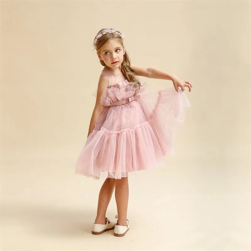 Girls Tulle Princess Dress